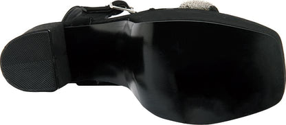 SANDALIA TACÓN PLATAFORMA BRILLOS