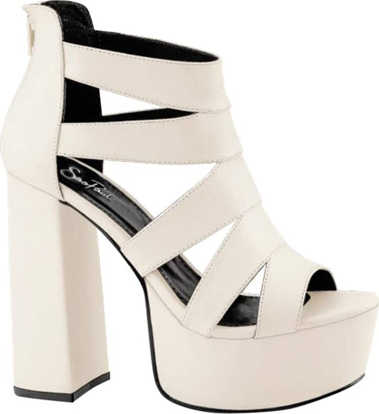 SANDALIA TACÓN PLATAFORMA XL ABOTÍNADO