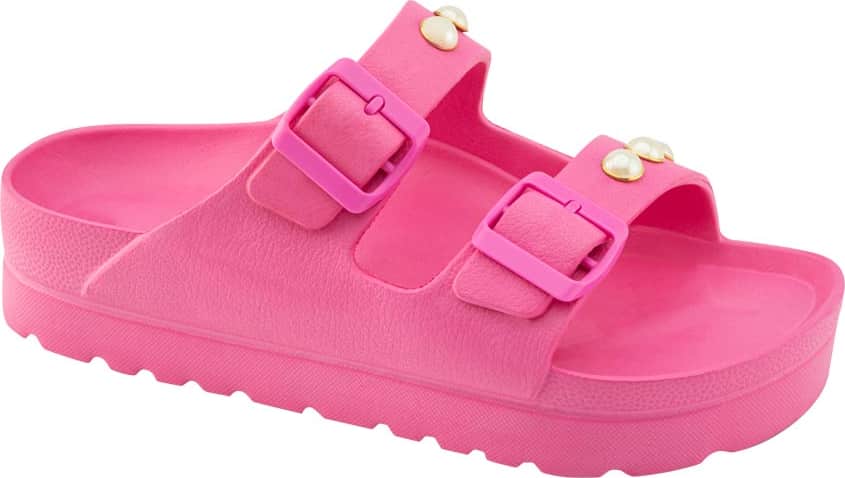 SANDALIA PLAYA MONOCOLOR PERLAS