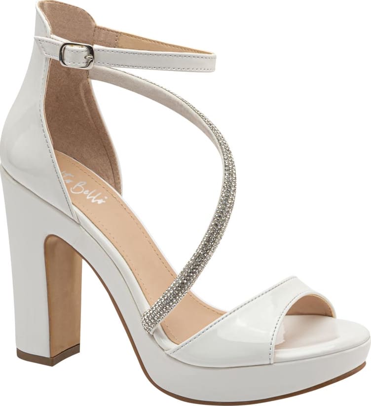 SANDALIA PLATAFORMA TACÓN TIRA PIEDRAS