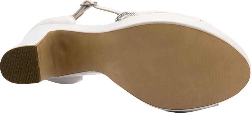 SANDALIA PLATAFORMA TACÓN TIRA PIEDRAS