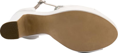 SANDALIA PLATAFORMA TACÓN TIRA PIEDRAS