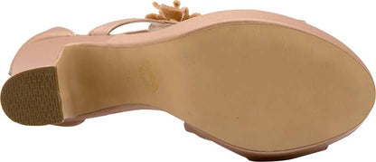 SANDALIA PLATAFORMA TACÓN FLORES