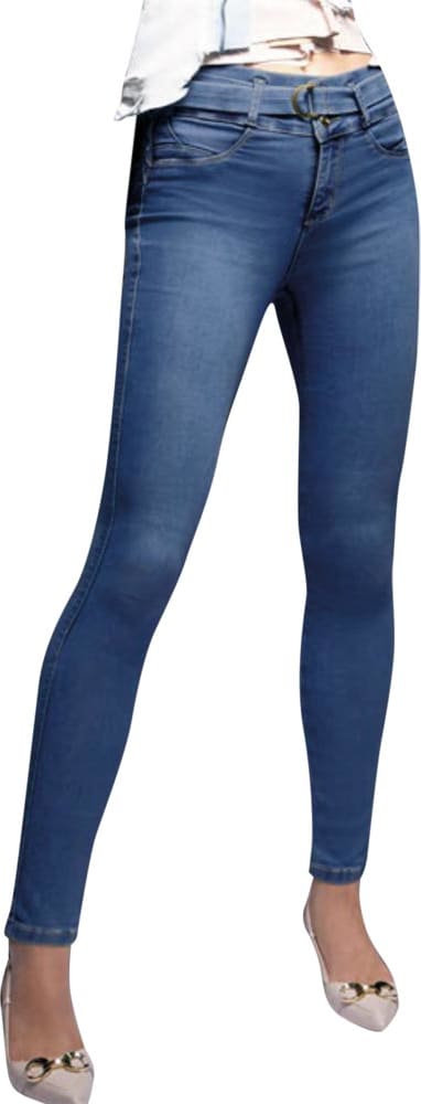 JEANS SÚPER SKINNY CINTURA ALTA