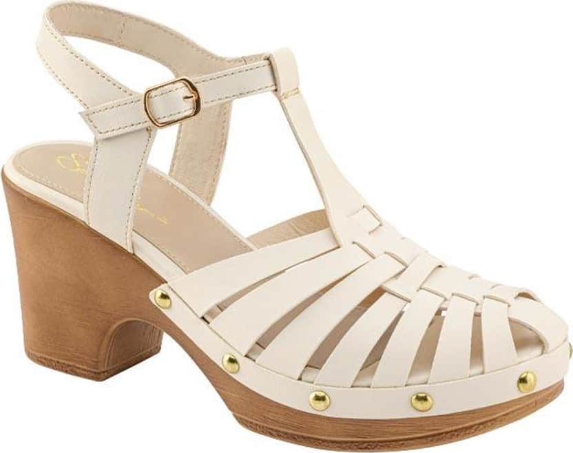 SANDALIA PLATAFORMA TACÓN TIPO MADERA