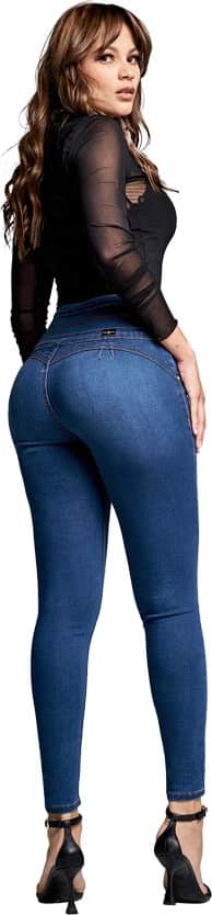 JEANS SUPER SKINNY CINTURA ALTA