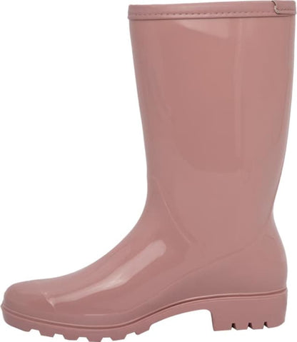 BOTA DE LLUVIA CON HEBILLAS SUELA TRACK