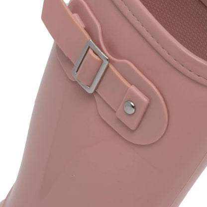 BOTA DE LLUVIA CON HEBILLAS SUELA TRACK