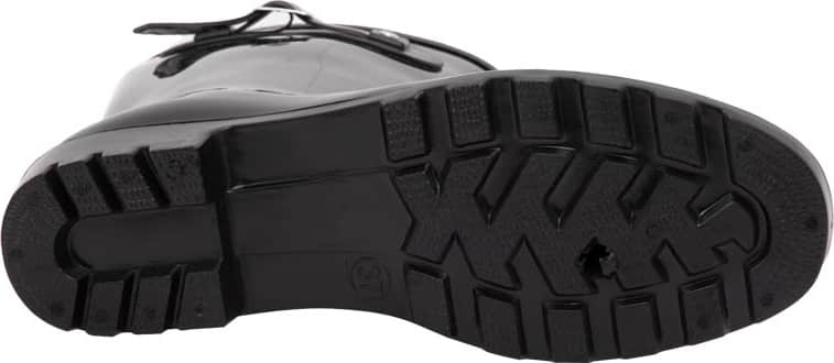 BOTA DE LLUVIA CON HEBILLAS SUELA TRACK