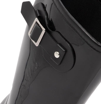 BOTA DE LLUVIA CON HEBILLAS SUELA TRACK