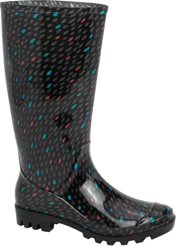 BOTA DE LLUVIA ESTAMPADO GOTAS