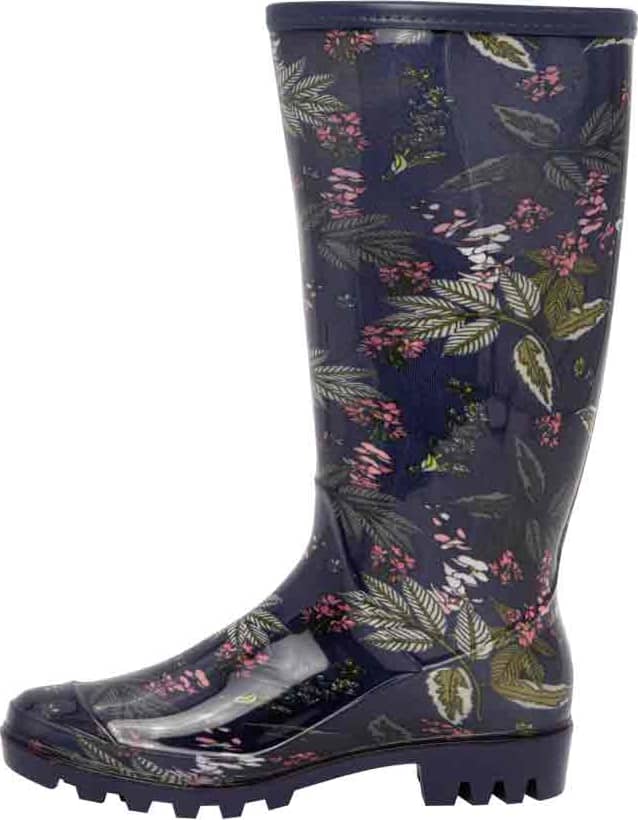 BOTA DE LLUVIA ESTAMPADO GOTAS