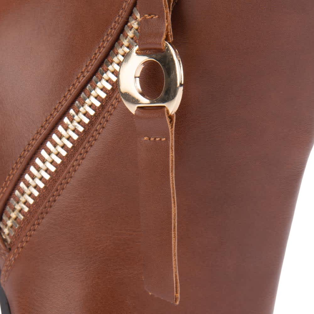 BOTA VESTIR PU PLATAFORMA TRACK CON CIERRE