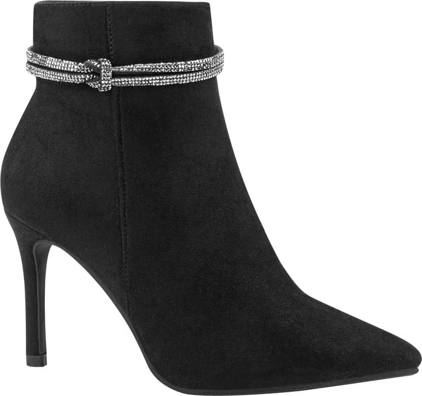 BOTA VESTIR ANTE DETALLE DE PEDRERÍA TACÓN DELGADO