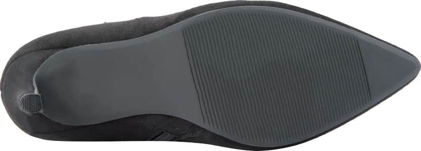 BOTA VESTIR ANTE DETALLE DE PEDRERÍA TACÓN DELGADO