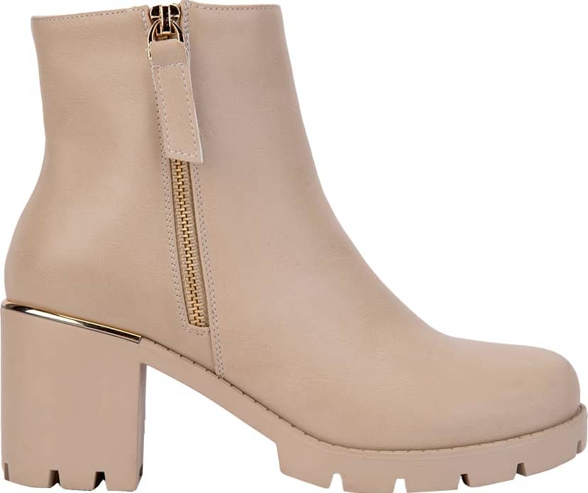 BOTA MOTO PU SUELA TRACK PLACA EN TALÓN CON CIERRE