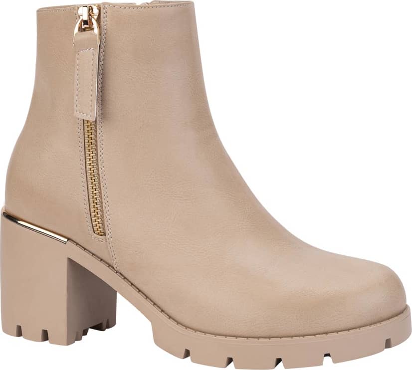 BOTA MOTO PU SUELA TRACK PLACA EN TALÓN CON CIERRE