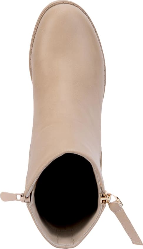 BOTA MOTO PU SUELA TRACK PLACA EN TALÓN CON CIERRE