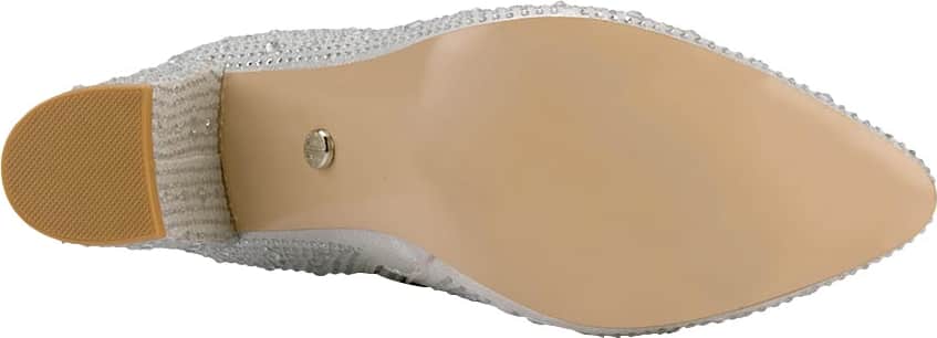 BOTA VESTIR ANTE CON PEDRERIA TACON ANCHO PUNTAL