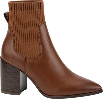 BOTA TEXANA PU CON TUBO DE CALCETIN, PUNTAL