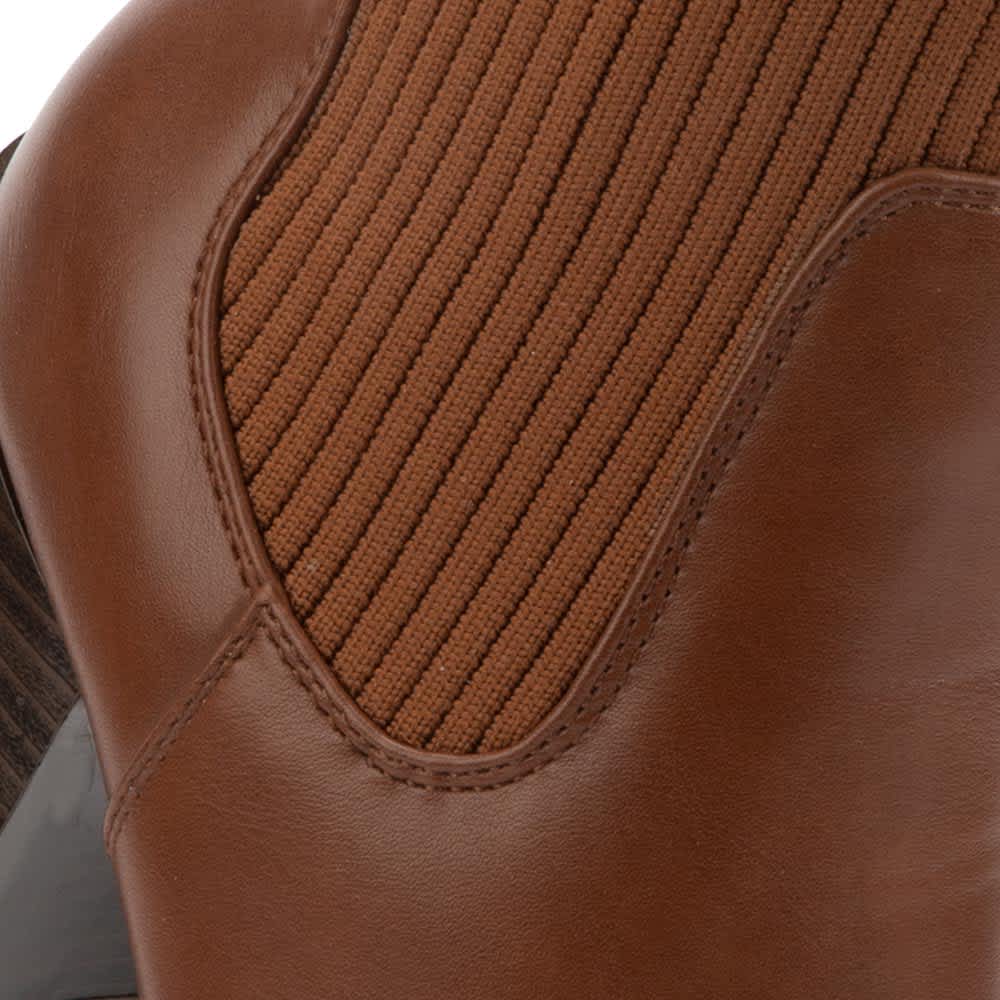 BOTA TEXANA PU CON TUBO DE CALCETIN, PUNTAL