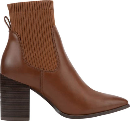 BOTA TEXANA PU CON TUBO DE CALCETIN, PUNTAL