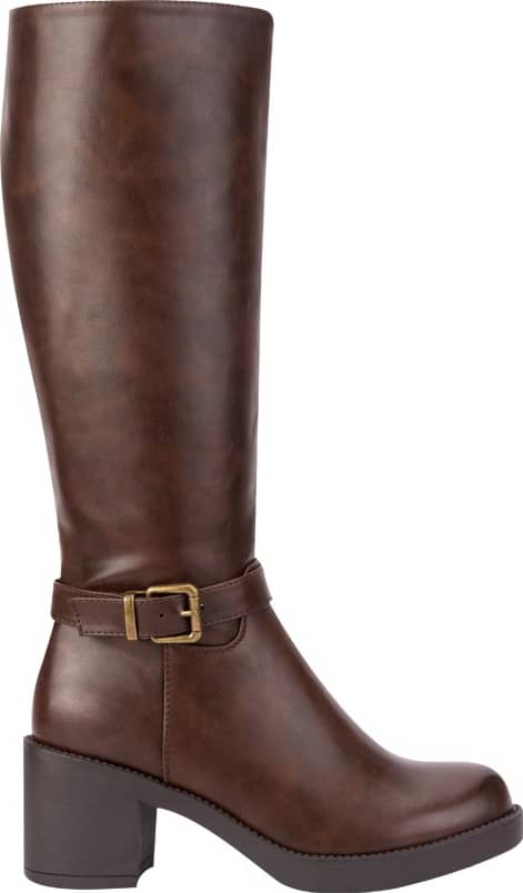 BOTA MONTAR PU TUBO LARGO CON HEBILLA