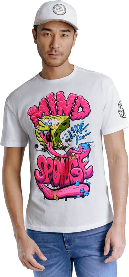 ROPA CASUAL PLAYERA BOB ESPONJA BSTO