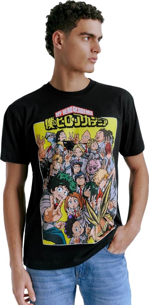 ROPA CASUAL PLAYERA MY HERO ACADEMIA 2401