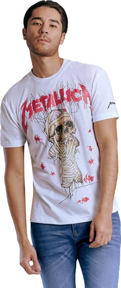 ROPA CASUAL PLAYERA METALLICA 2399