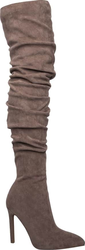 BOTA VESTIR ANTE CON ARRUGA PUNTAL TACON DELGADO