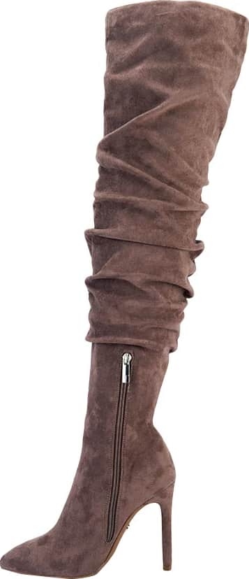 BOTA VESTIR ANTE CON ARRUGA PUNTAL TACON DELGADO