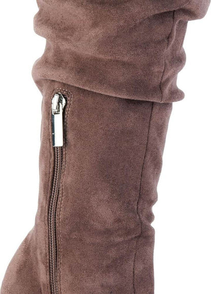 BOTA VESTIR ANTE CON ARRUGA PUNTAL TACON DELGADO