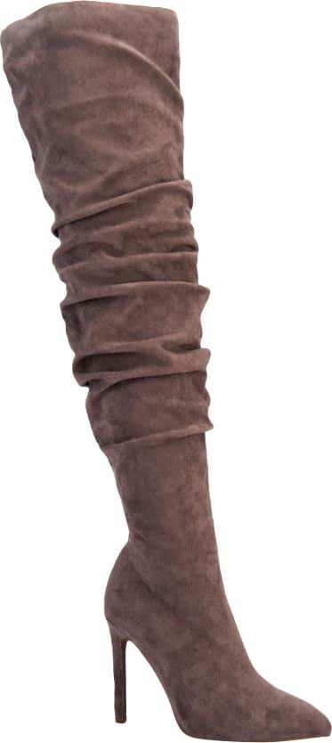 BOTA VESTIR ANTE CON ARRUGA PUNTAL TACON DELGADO