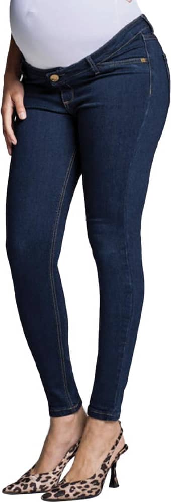 JEANS DE MATERNIDAD CORTE SUPER SKINNY