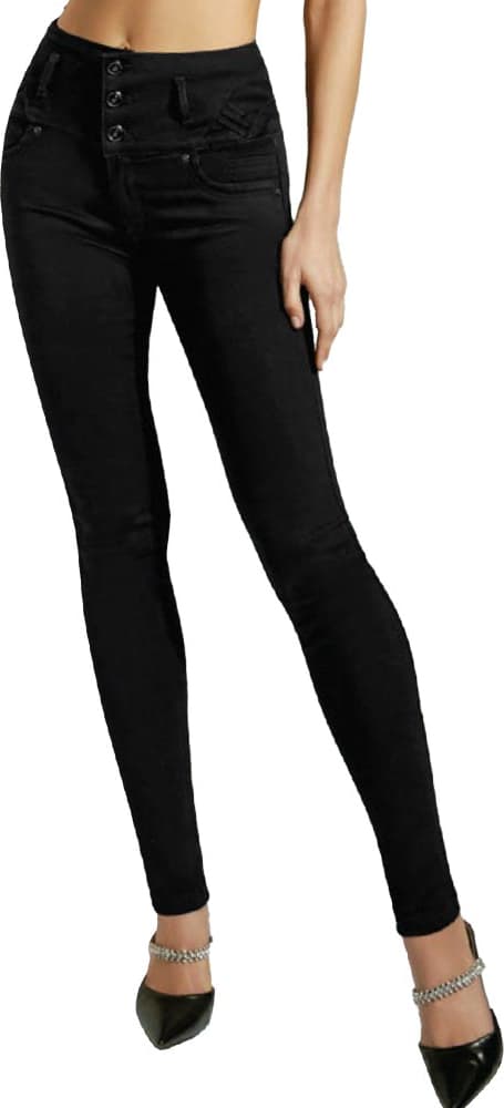 JEANS SUPER SKINNY CINTURA ALTA