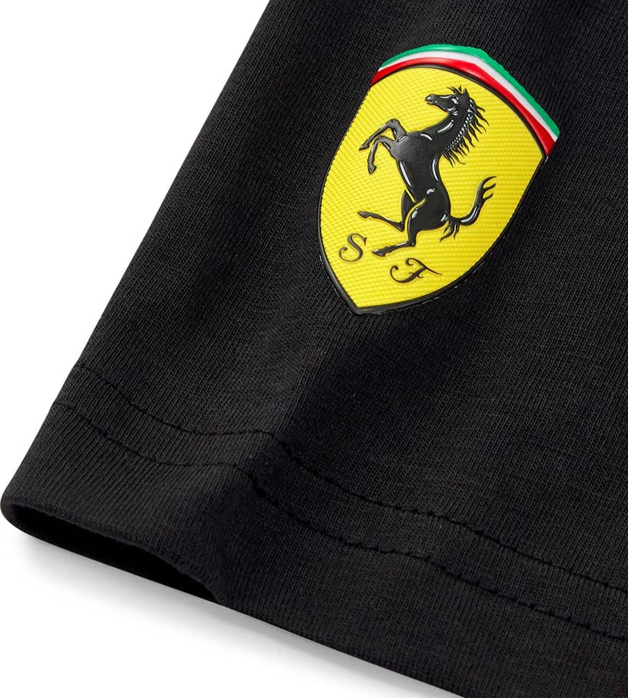 PLAYERA MOTORSPORT FERRARI RACE BIG SHIELD TONAL