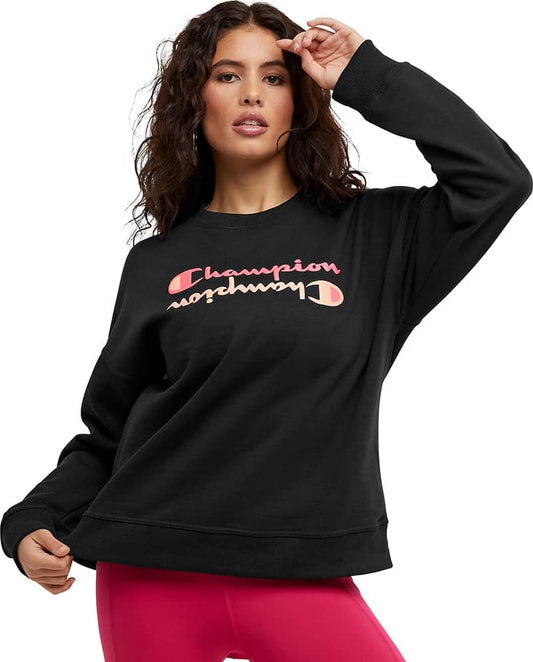 SUDADERA POWERBLEND CREW GRAPHIC