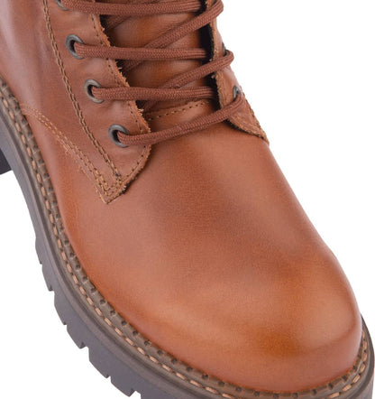 BOTA MILITAR PIEL VACUNO CON AGUJETA