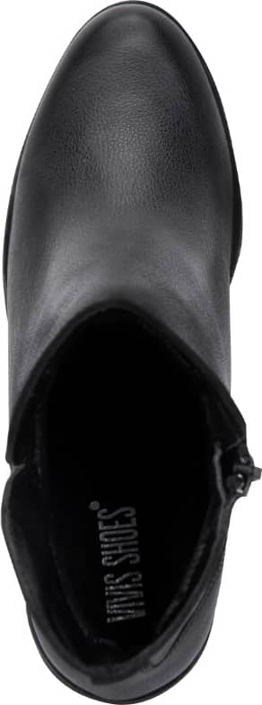 BOTA CASUAL PIEL VACUNO CON DETALLE TEJIDO