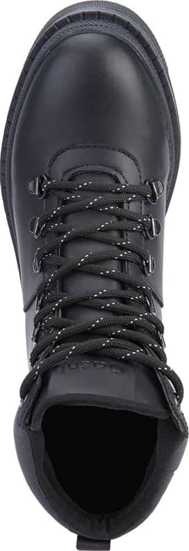 BOTA HIKER PU CORDONES TACÓN SUELA TRACK