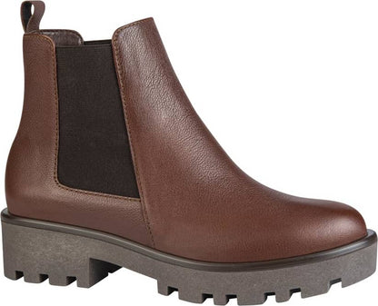 BOTA MOTO PIEL VACUNO CON ELÁSTICO SUELA TRACK