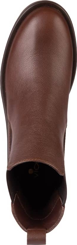 BOTA MOTO PIEL VACUNO CON ELÁSTICO SUELA TRACK