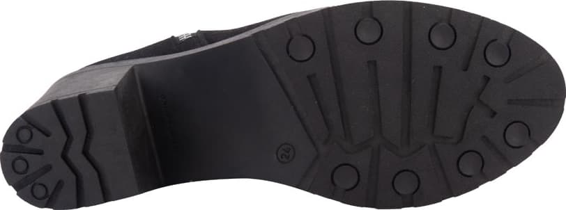 BOTA CASUAL TIPO GAMUZA CON CIERRE