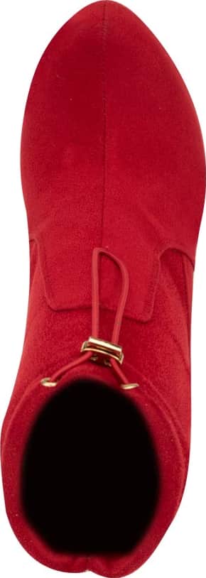 BOTA VESTIR ANTE PLATAFORMA INTERNA CON TACÓN ALTO ANCHO