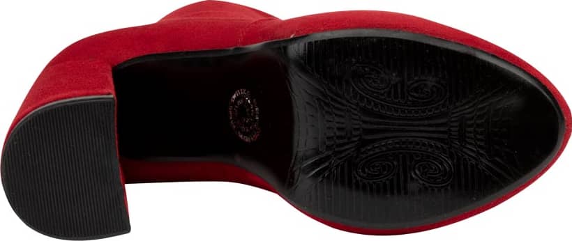 BOTA VESTIR ANTE PLATAFORMA INTERNA CON TACÓN ALTO ANCHO