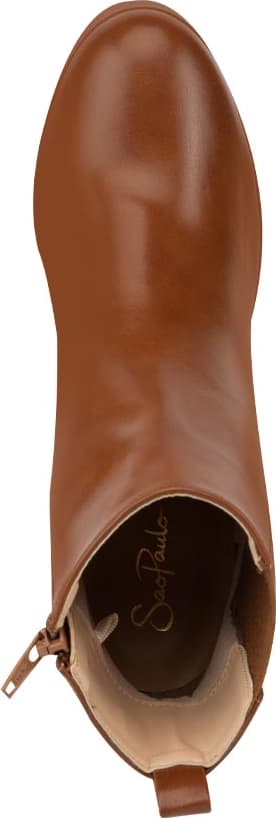 BOTA VESTIR PU PLATAFORMA CON TACON ANCHO FORRADO CON ELÁSTICO