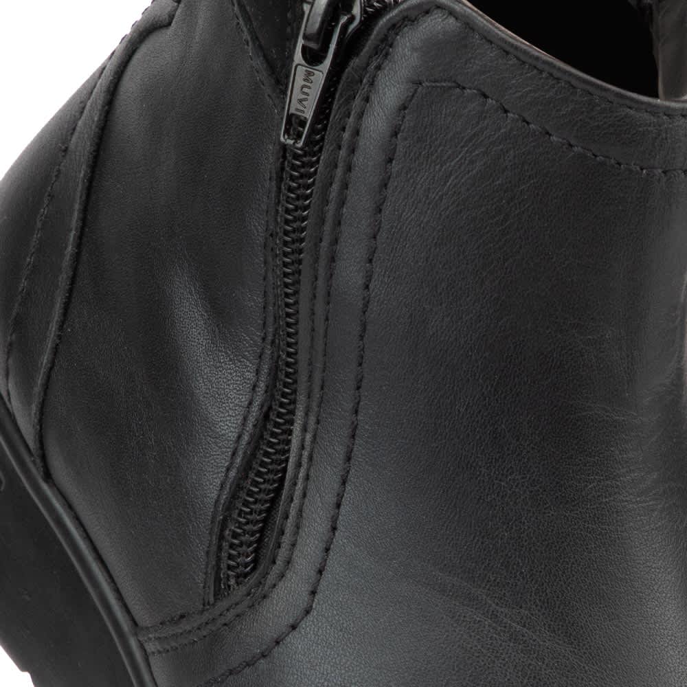 BOTA CONFORT PIEL VACUNO CON CIERRE