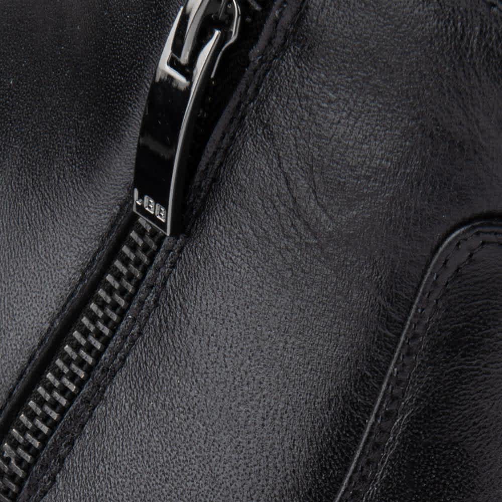 BOTA CONFORT PIEL VACUNO CUÑA CON CIERRE METÁLICO