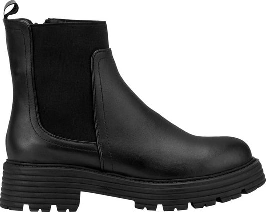 BOTA MOTO PIEL BORREGO SUELA TRACK CON ELÁSTICO EN TUBO